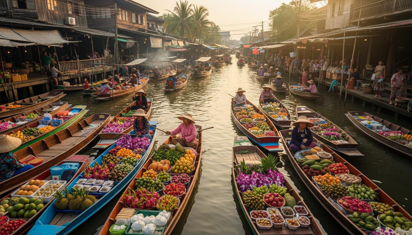Bangkok Floating Market