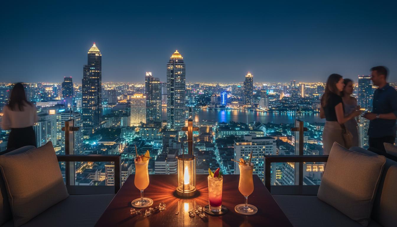 Modern Bangkok Skyline