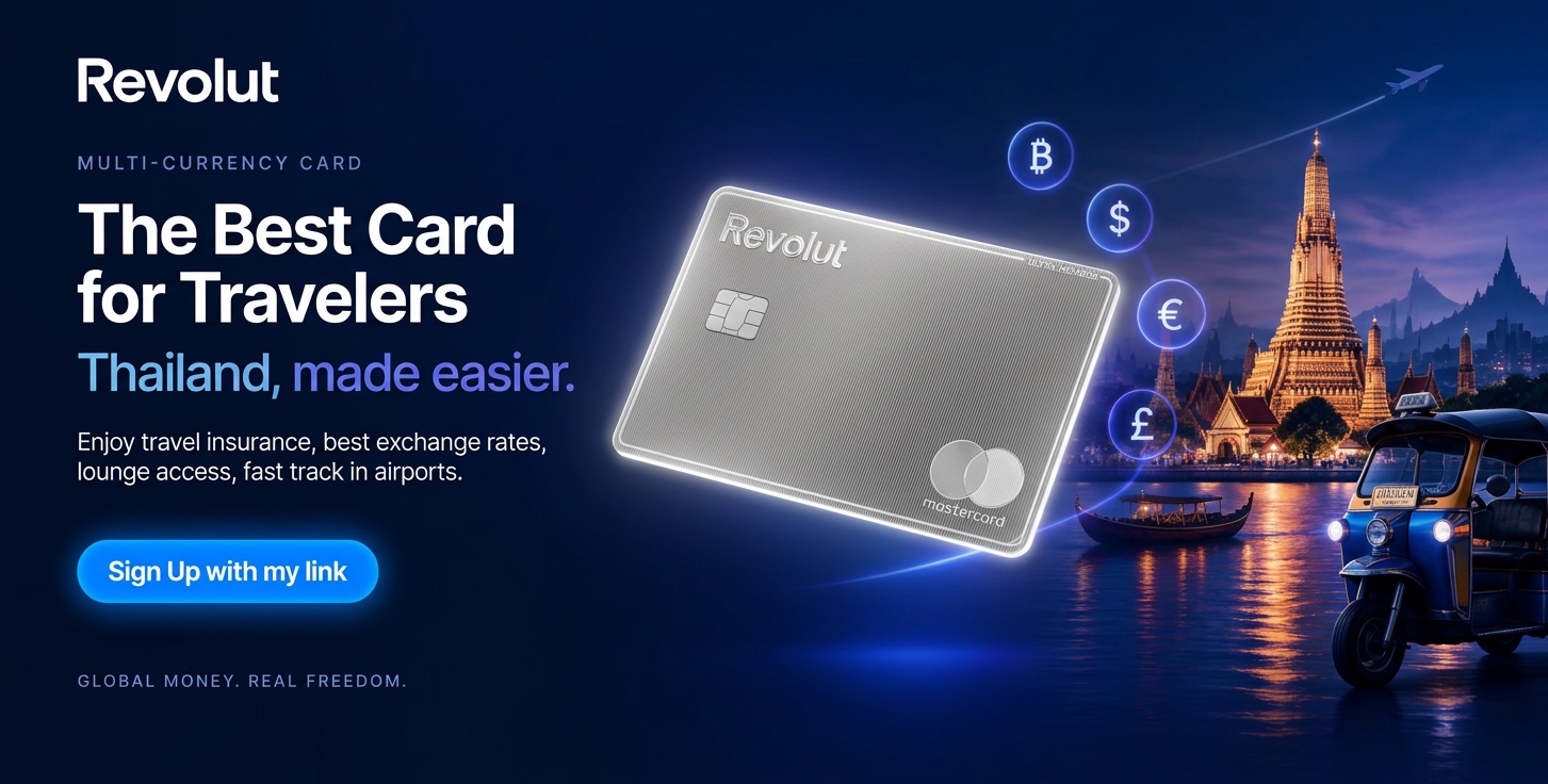 Revolut Multi-Currency Travel Card Thailand