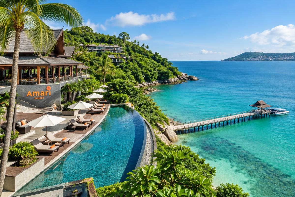 Amari Phuket Luxury Headland Resort Overlooking Patong Bay