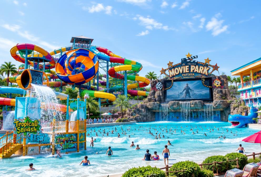 Columbia Pictures Aquaverse Theme Water Park