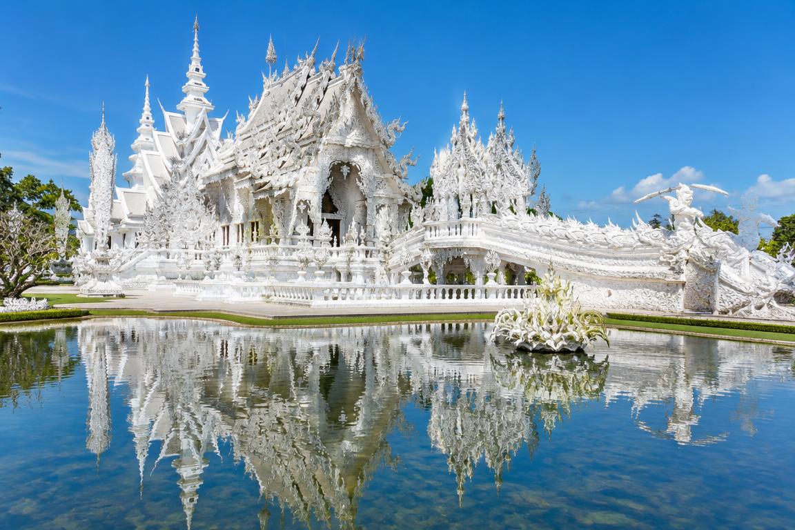 Chiang Rai mountain landscape and northern Thailand scenery