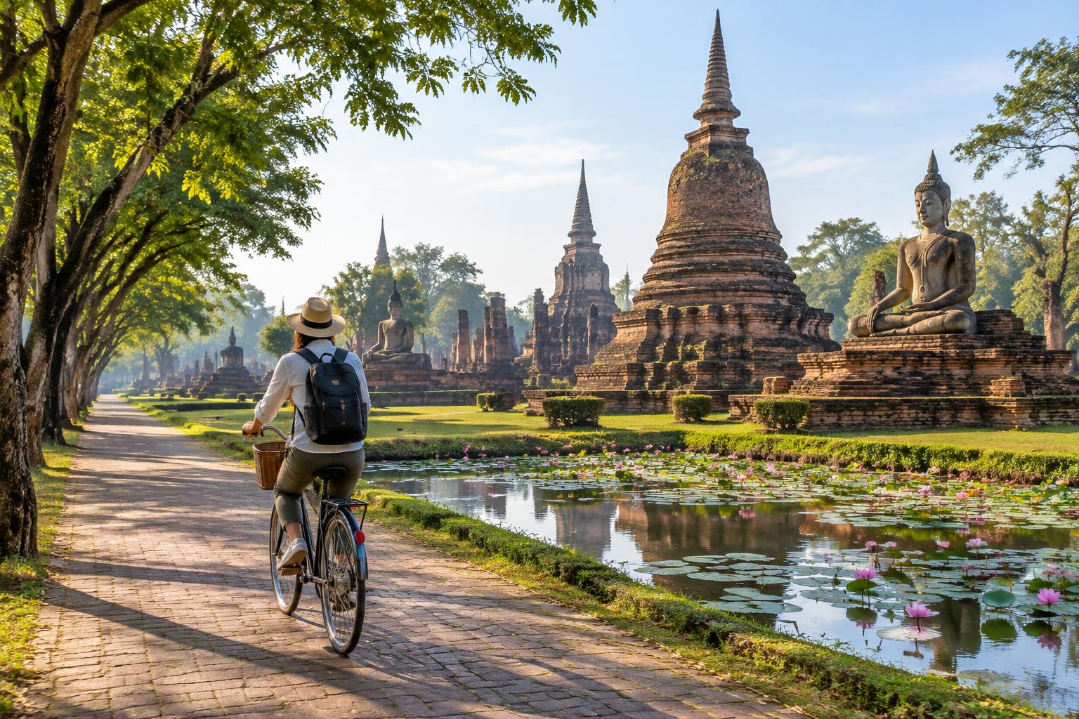 Sukhothai Historical Park Guided Cycling Tour