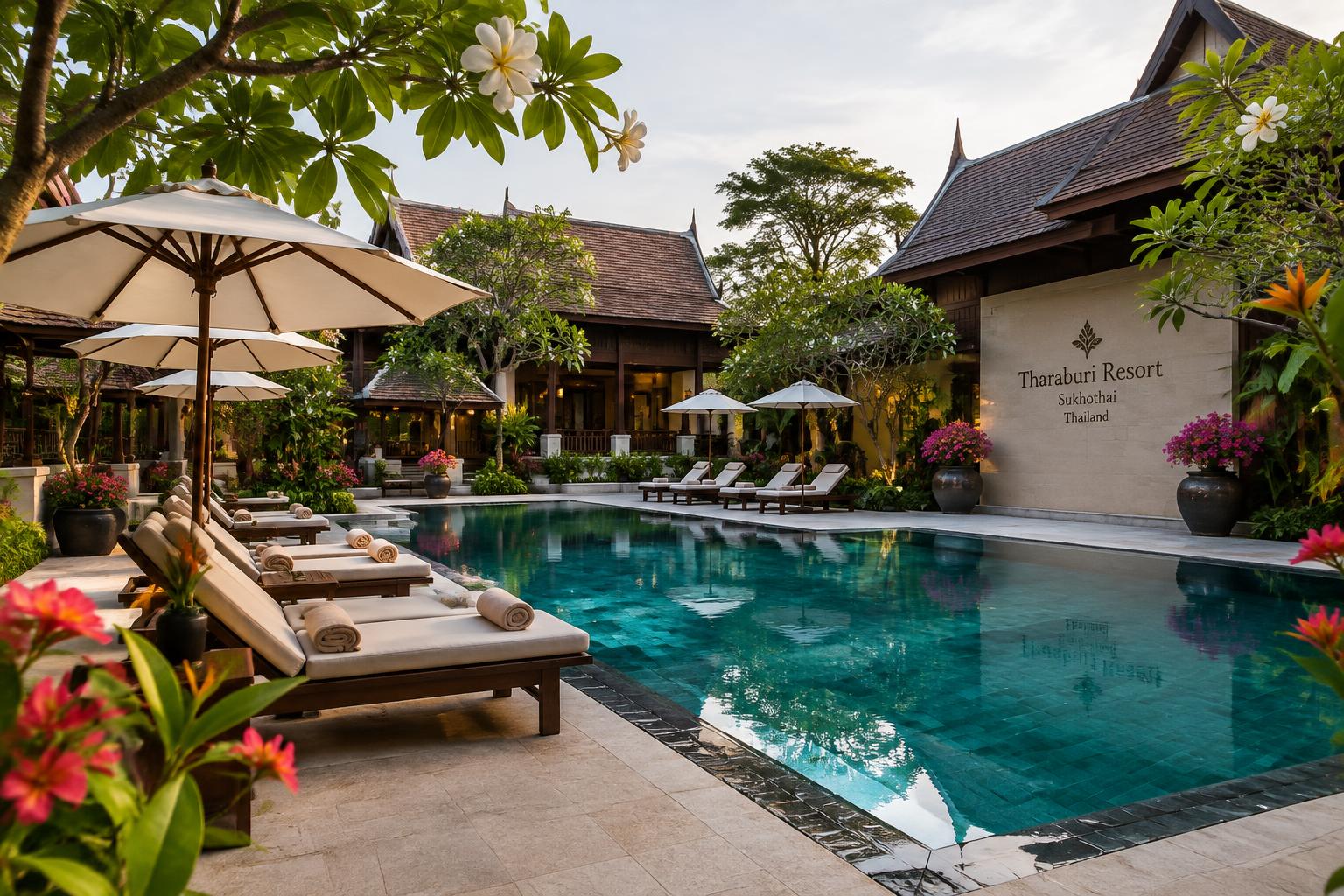 Tharaburi Resort Sukhothai Boutique Garden Pool